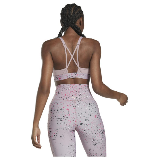 Reebok Γυναικείο μπουστάκι S Lux Strappy Bra Speckle